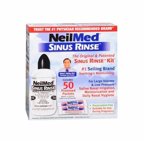 NEILMED Bustina Di Sale Per Risciacquo Nasale Sinus Rinse, 60X2,4 - Foto 9